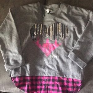 DKNY sweatshirt. New w/tags.